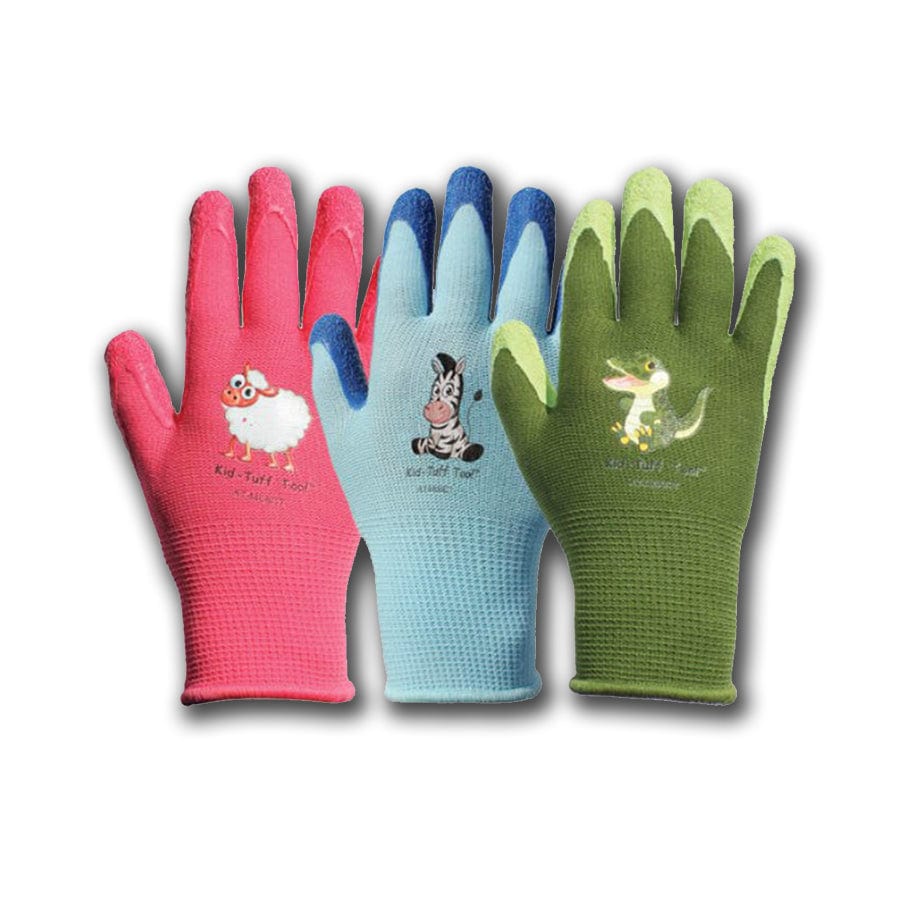 childs gardening gloves Childrens Gardening Gloves KT440ACT (3 Pack)
