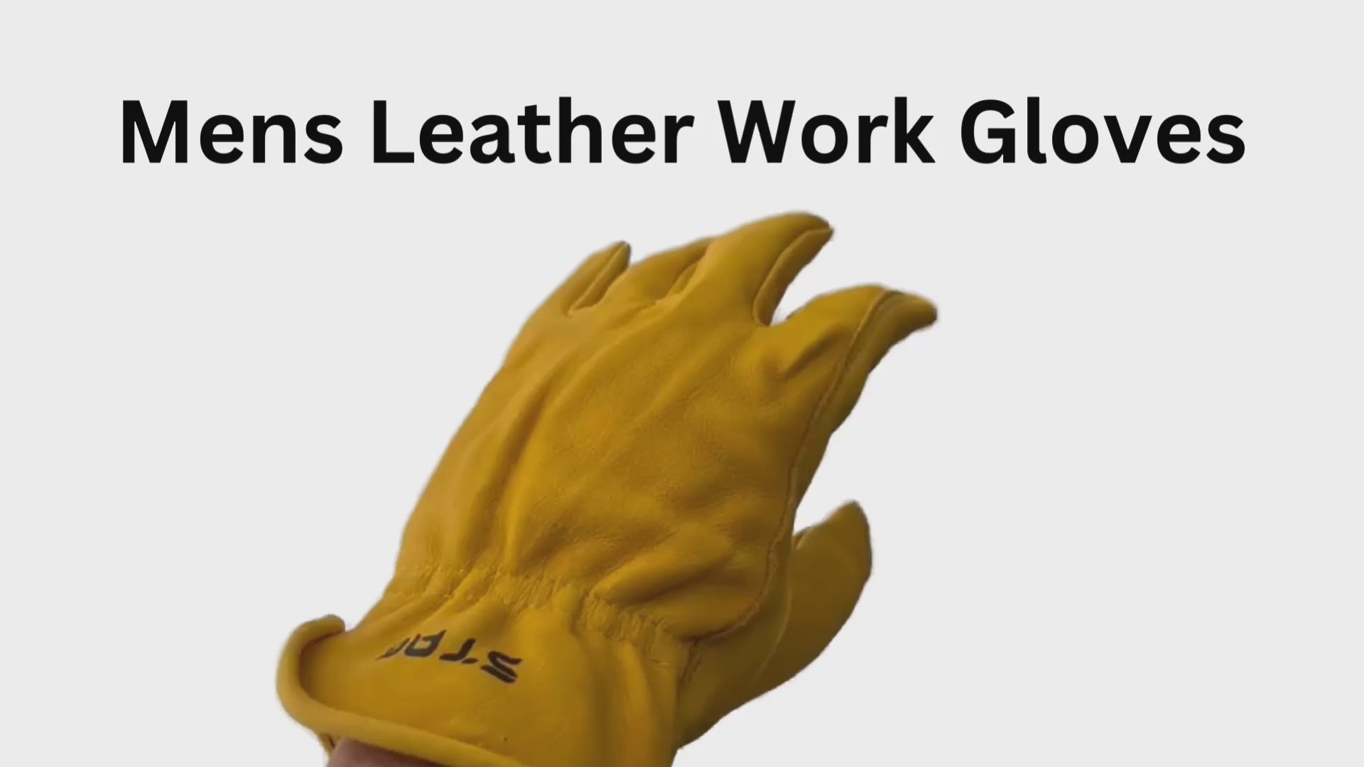 mens leather work gloves heavy duty working gloves for men