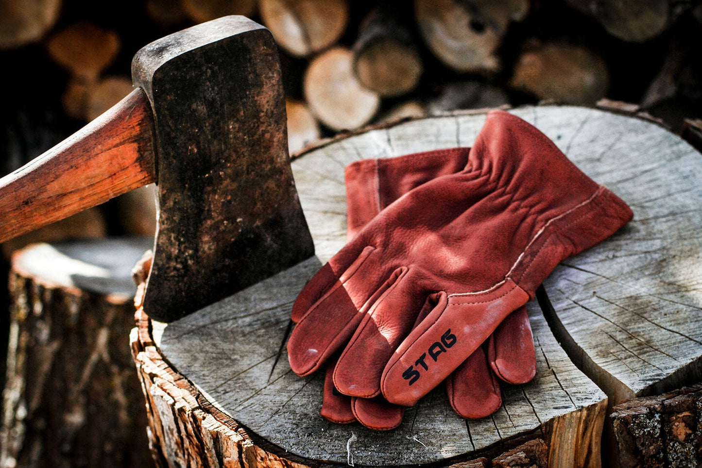 Cowhide Leather Water Resistant Gloves 277 Golden Stag Gloves leather work gloves for men gloves work landscaping gloves leather gloves for men for work