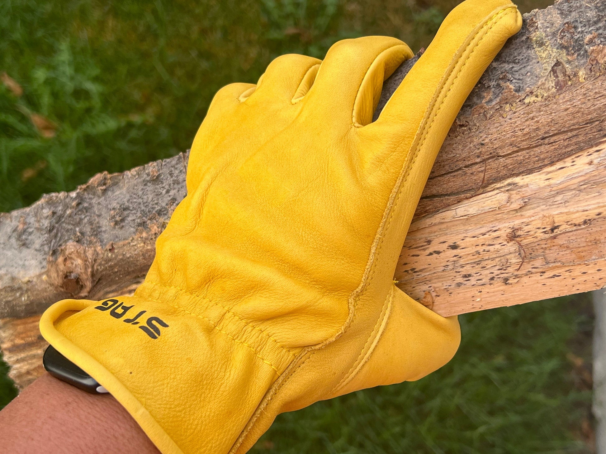 stag gloves best leather work gloves construction heavy duty work glove men