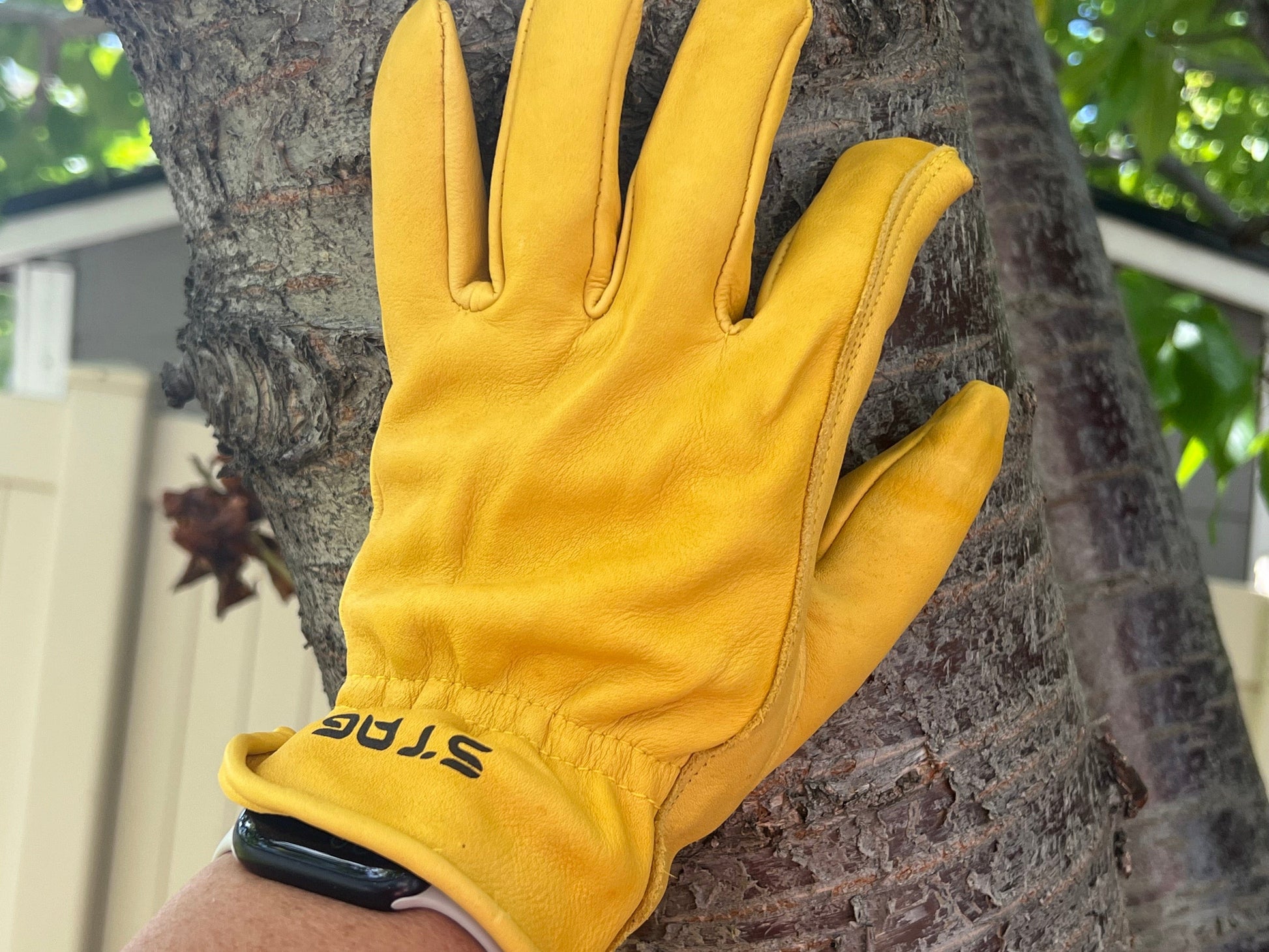 stag gloves work heavy duty mens gardening gloves construction