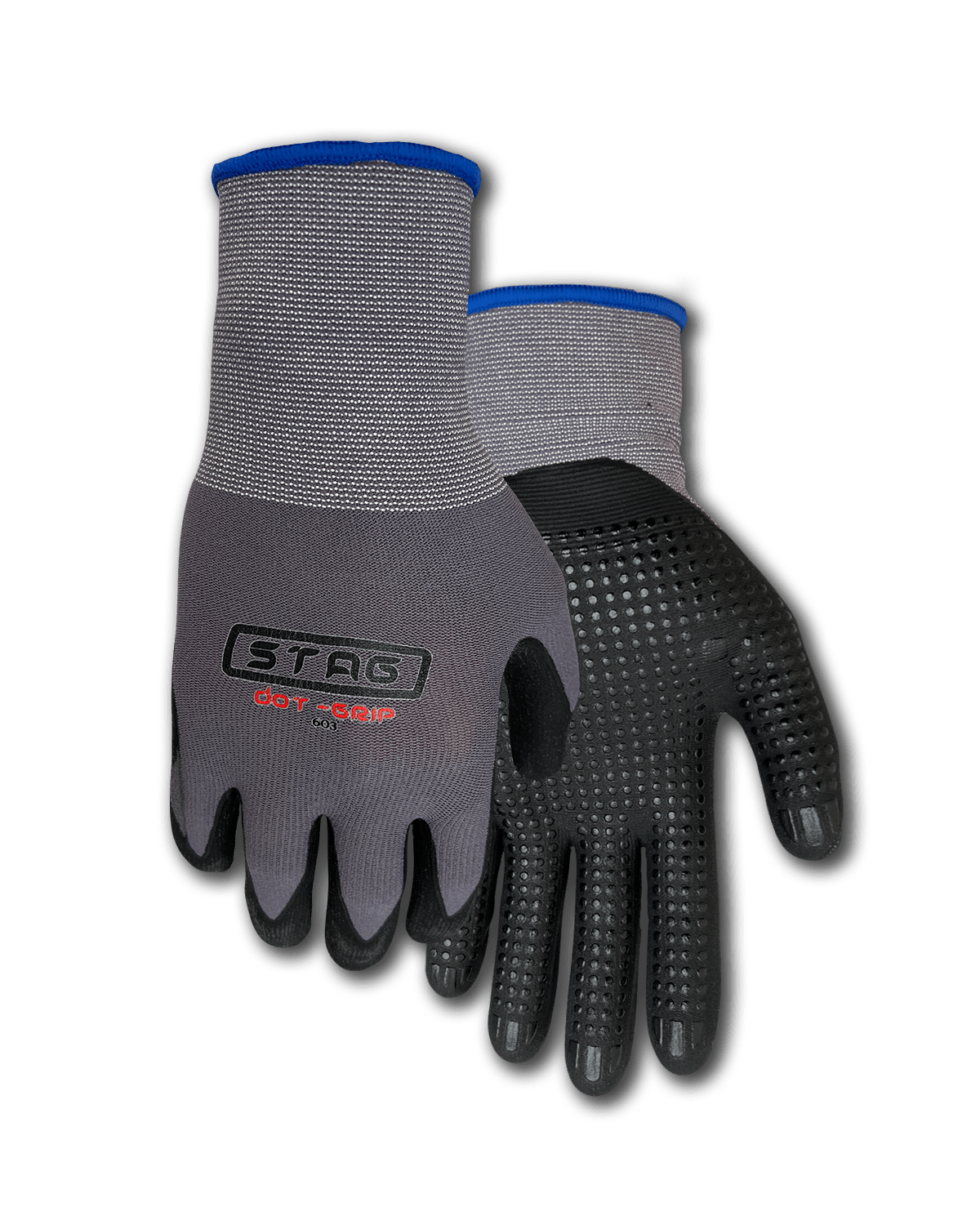 Golden Stag Industrial Nitrile Gloves dot palm