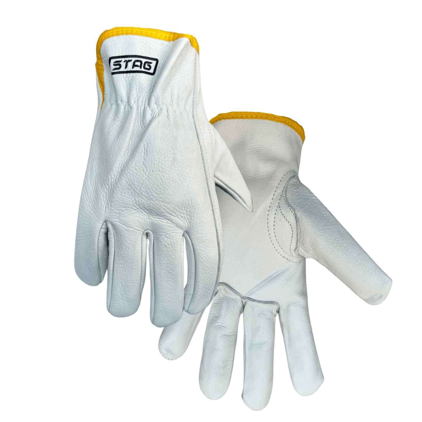 Best Leather Work Gloves 204 (2 Pack) Kids Sizes