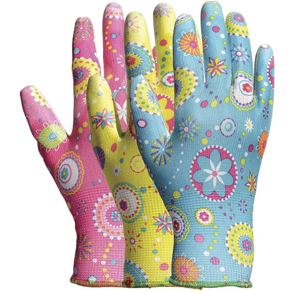 ladies cotton gardening gloves Garden Glove Knit Liner 260 L / 6 pair