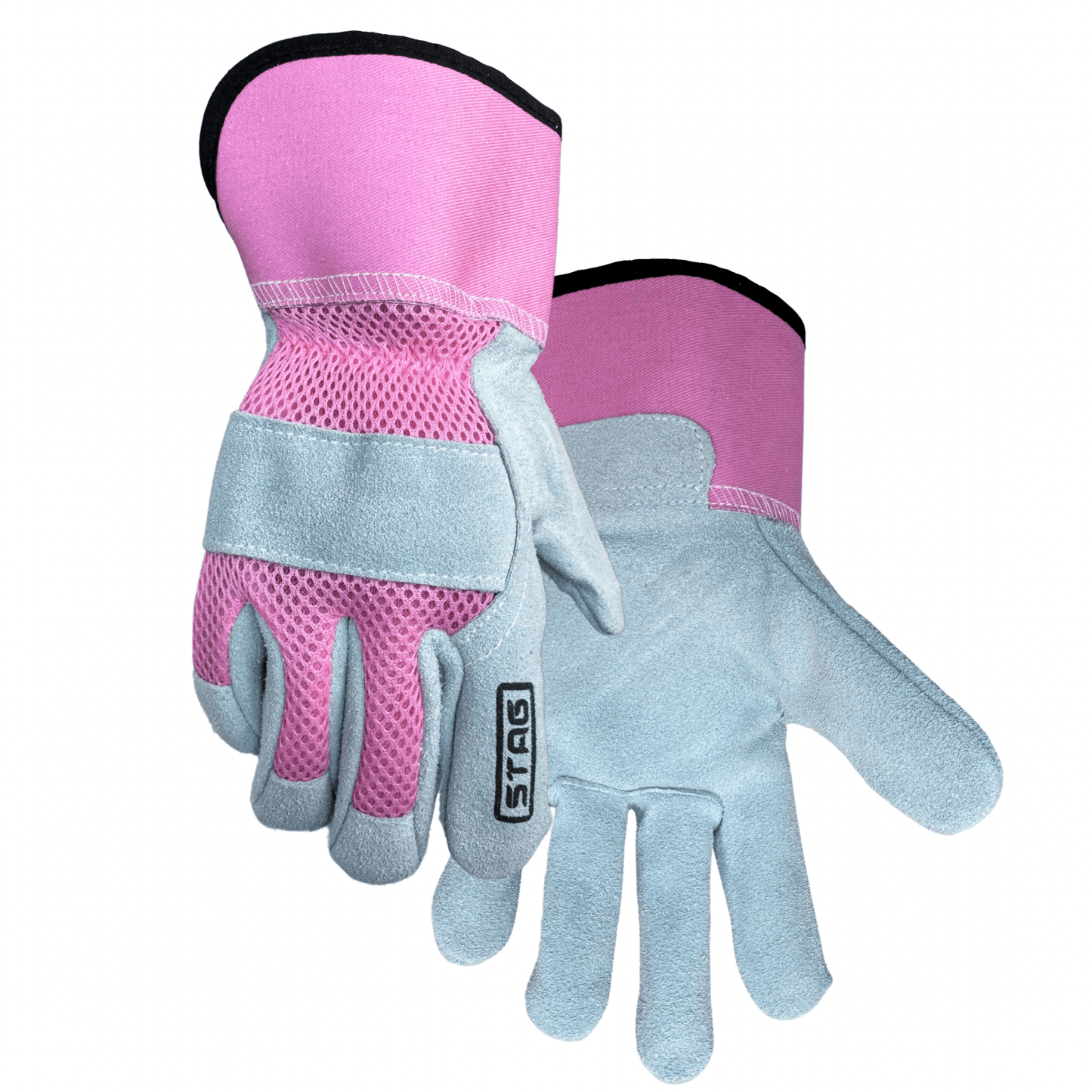 gardening glove womens pink garden glove stag logo