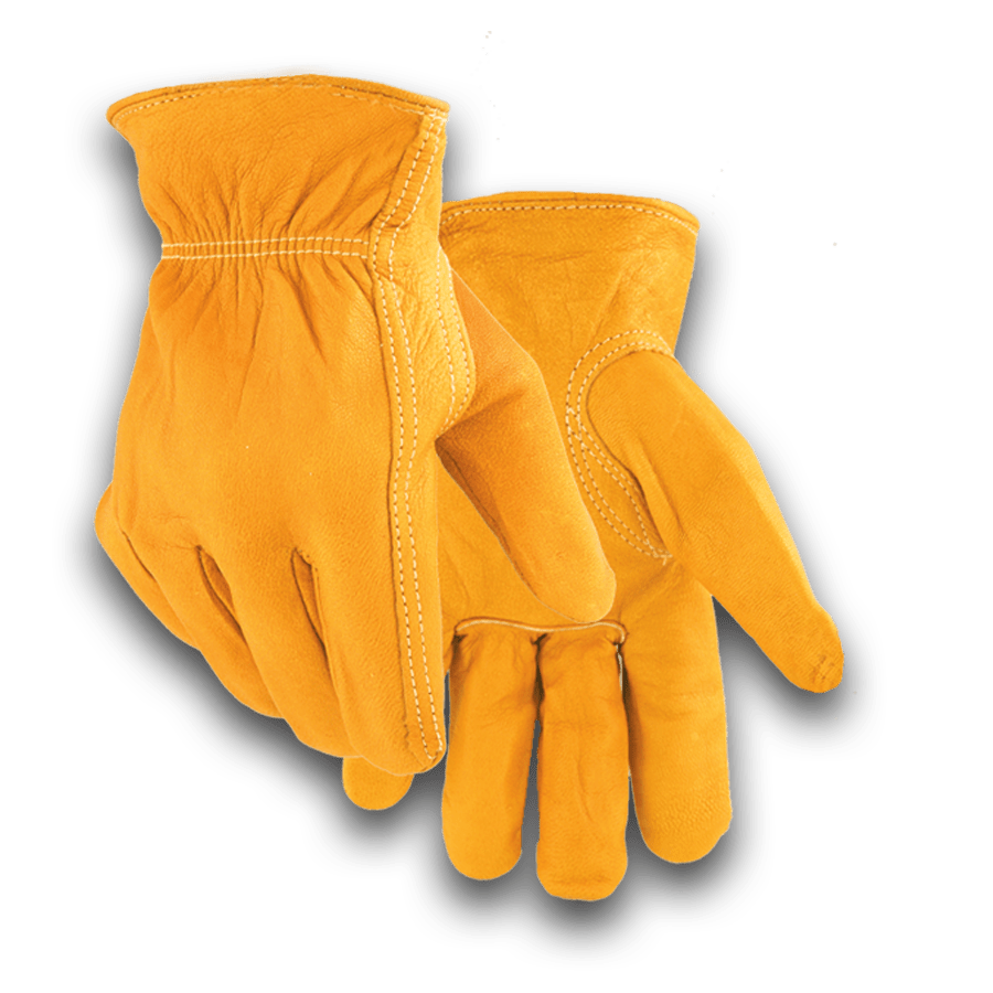 Leather Gloves for Working 807 Golden Stag Gloves