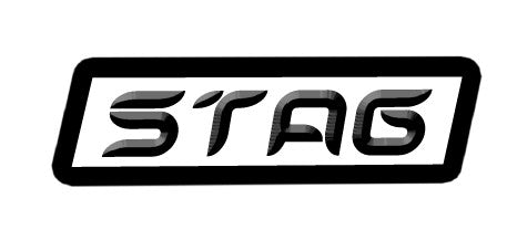 stag logo golden stag gloves