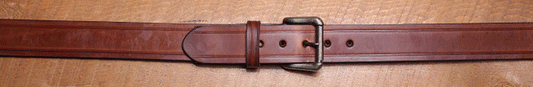 Mens Leather Belt B110 – 1.5" Oil-Tanned Leather