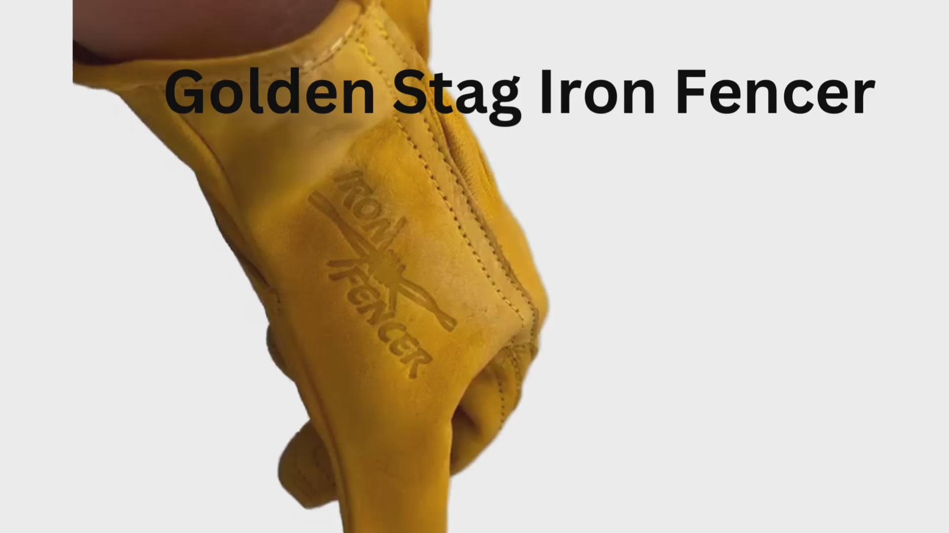 Iron Fencer® Heavy-Duty Work Glove — Style 207 – Golden Stag Gloves