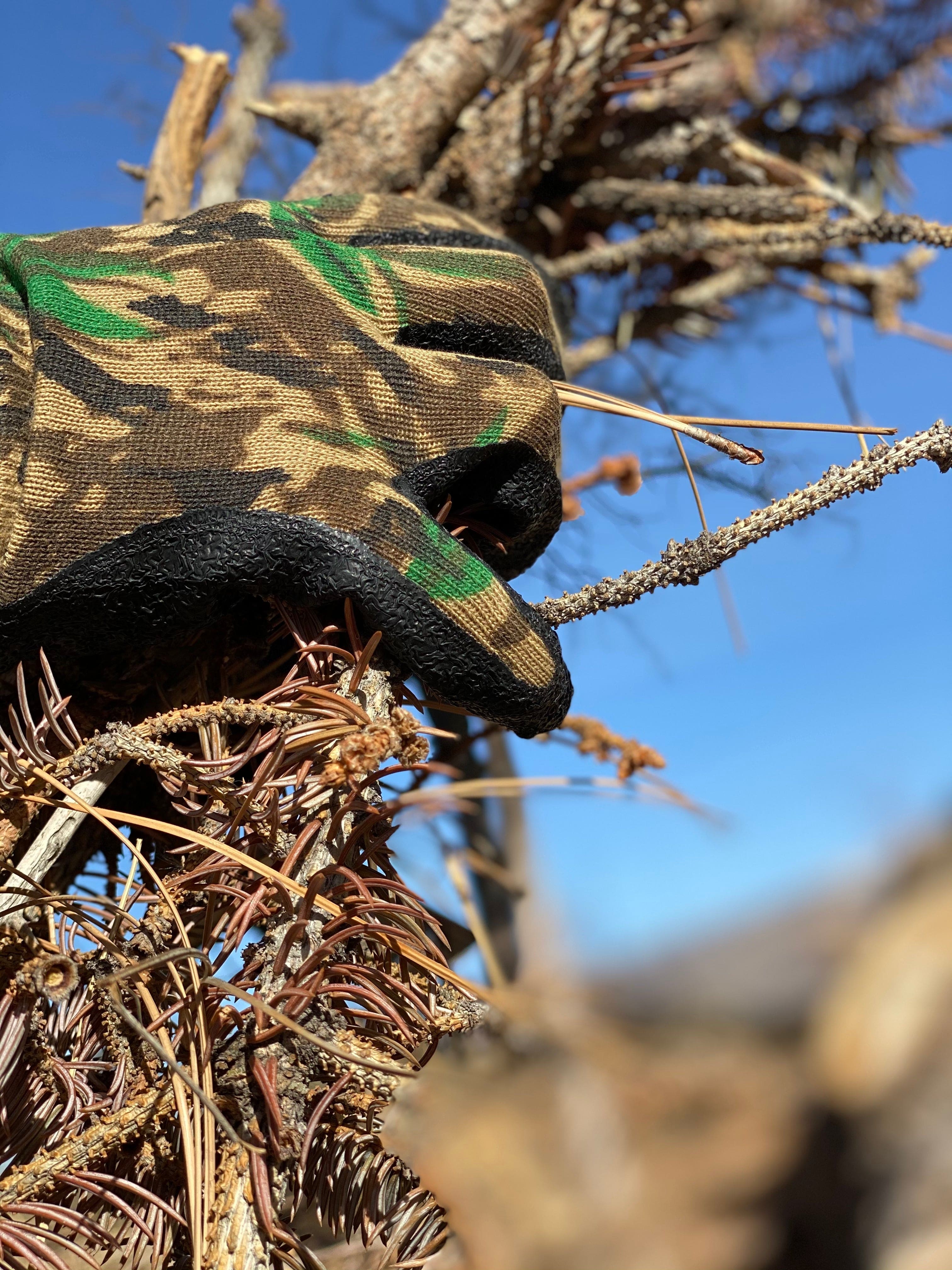 Camo on sale work gloves