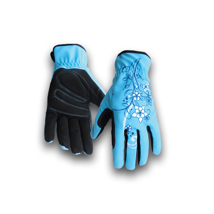 Gloves Blue  526 Golden Stag Gloves