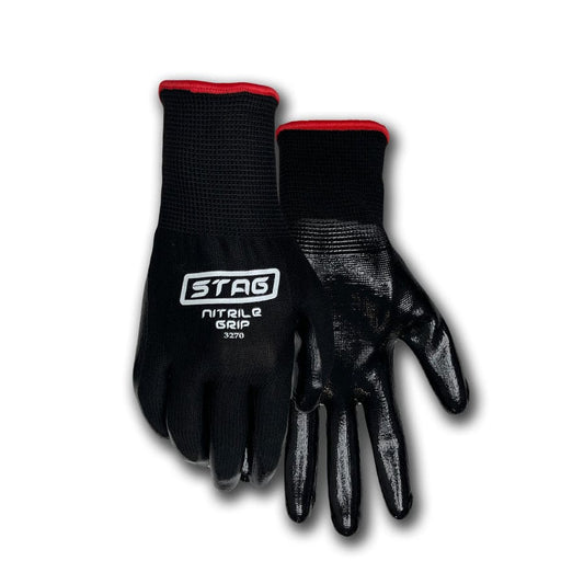 Golden Stag Nitrile gloves black 3270