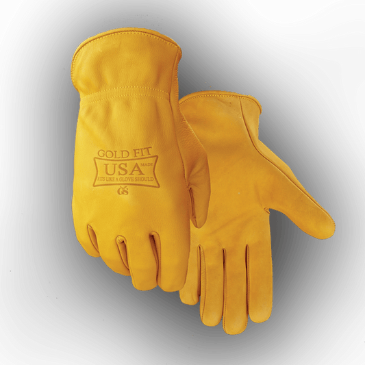 Leather Work Glove 250 Golden Stag Gloves Made in the USA 