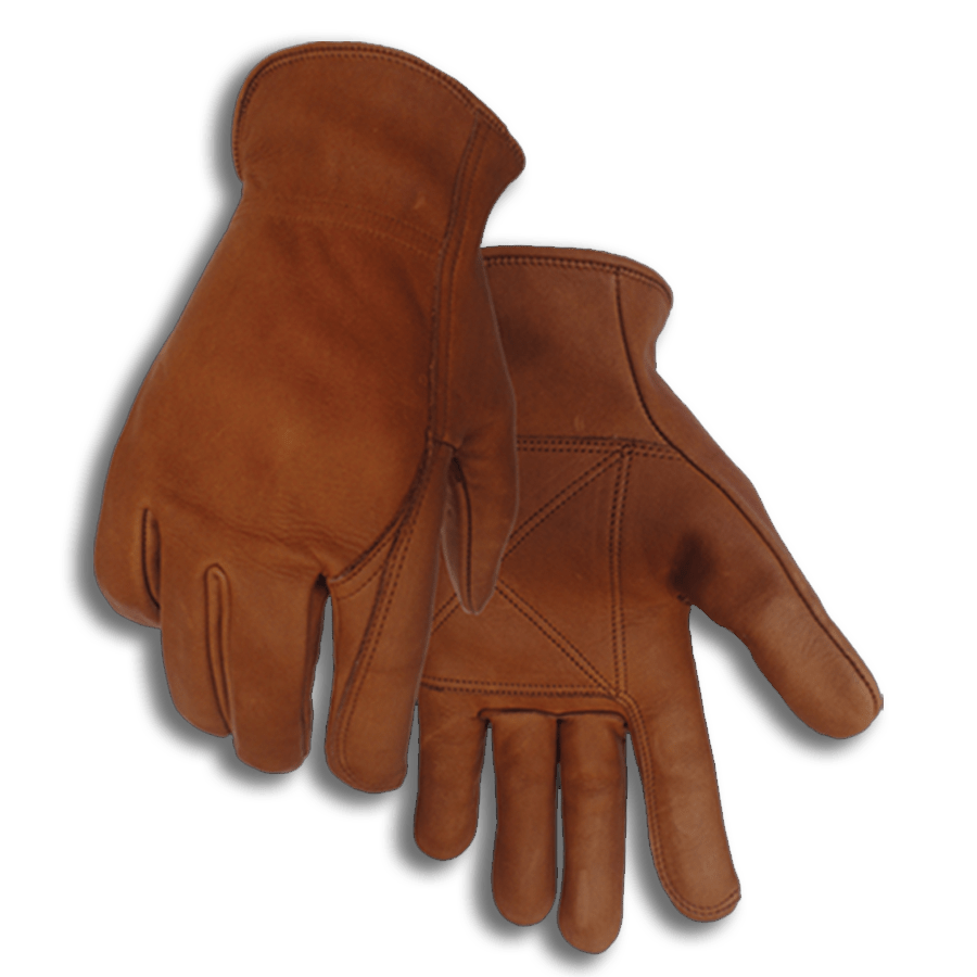 Leather Glove Man USA Made Cowhide Leather Gloves 208 Golden Stag Gloves