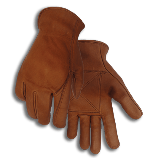 Leather Glove Man USA Made Cowhide Leather Gloves 208 Golden Stag Gloves