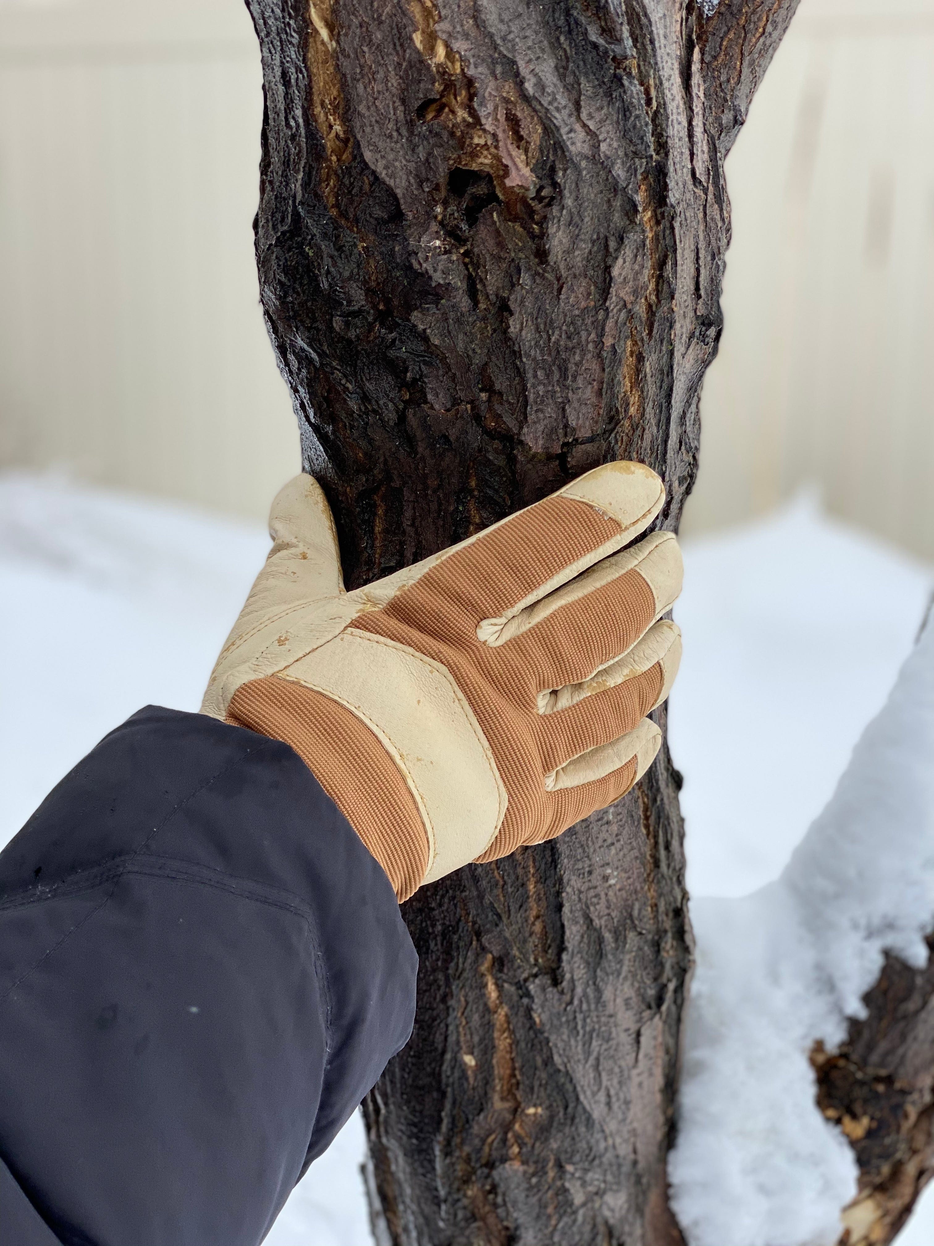 Golden Stag Winter Lined Pigskin Gloves 168 Medium