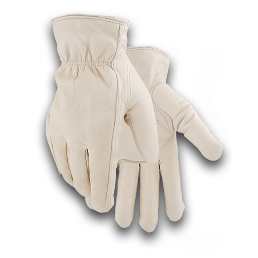 Leather Gloves for Winter 880-Cowhide Leather Golden Stag Gloves