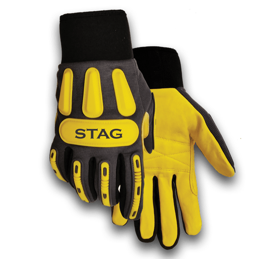 Work Glove Leather 48 Golden Stag Gloves
